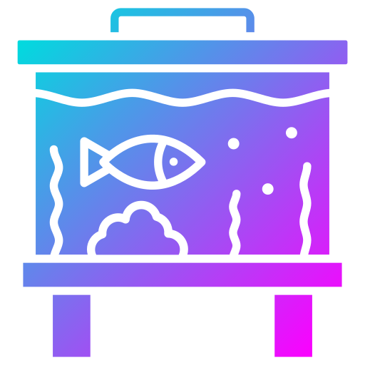 aquarium Generic Flat Gradient icoon