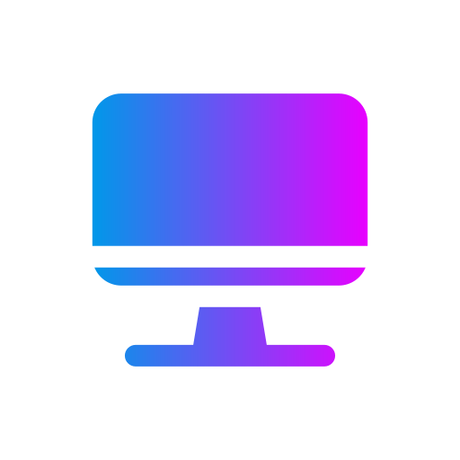 Computer Generic Flat Gradient icon