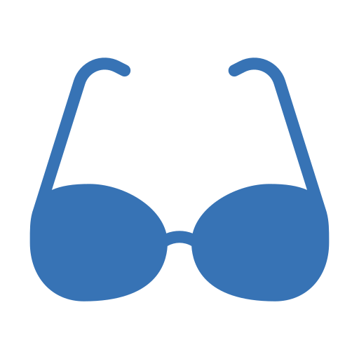anteojos Generic Blue icono