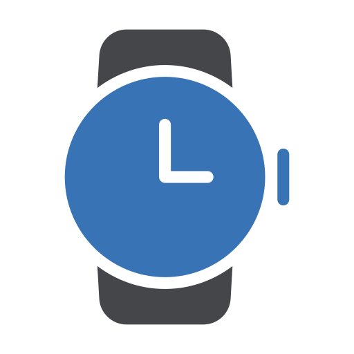 zegarek na rękę Generic Blue ikona