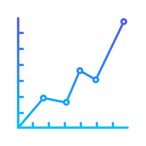 Statistics Generic Gradient icon
