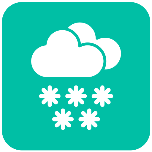 Snowing Generic Flat icon
