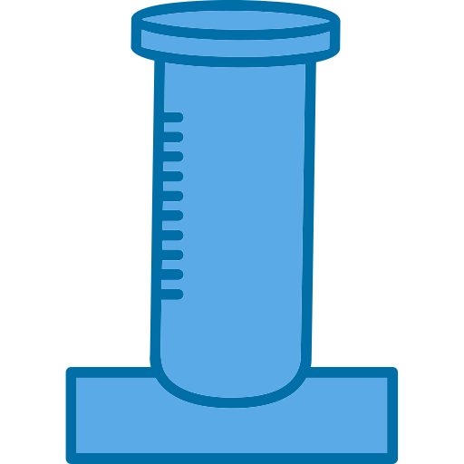 tubo de ensayo Generic Blue icono