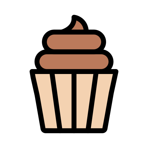 muffinka Vector Stall Lineal Color ikona
