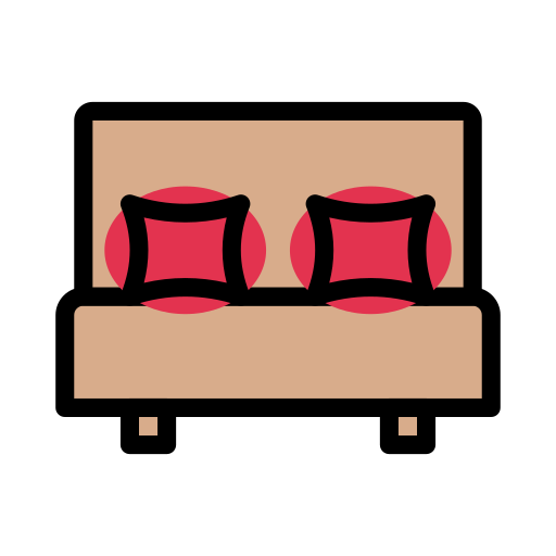 Кровать Vector Stall Lineal Color иконка