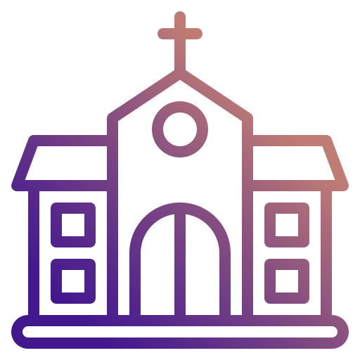 教会 Generic Gradient icon