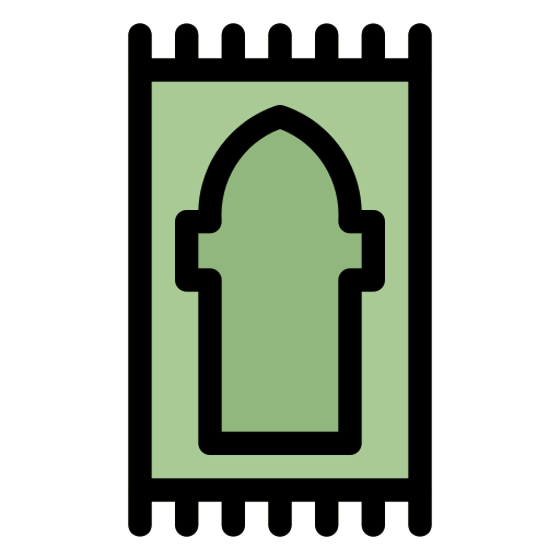 Sajadah Generic Outline Color icon