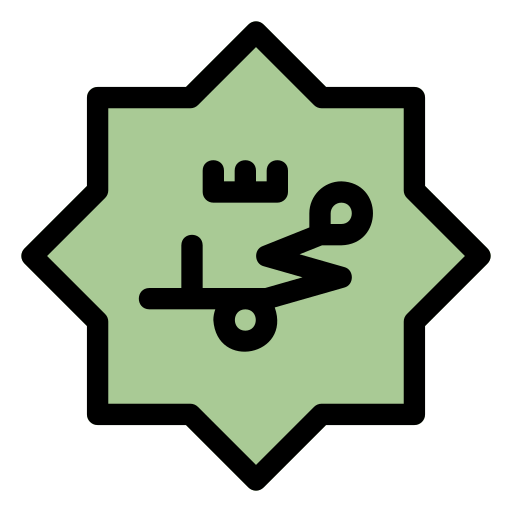 Muhammad Generic Outline Color icon