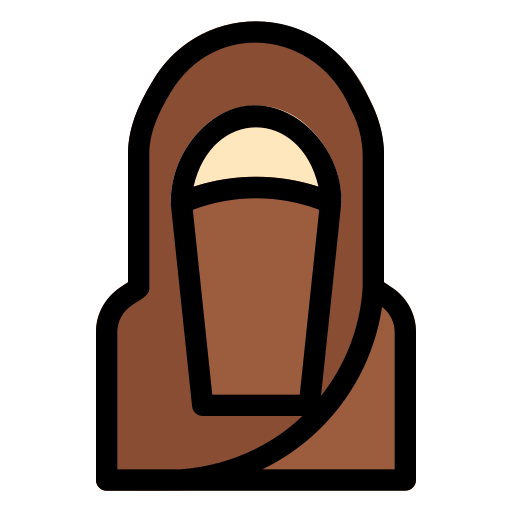 musulman Generic Outline Color Icône