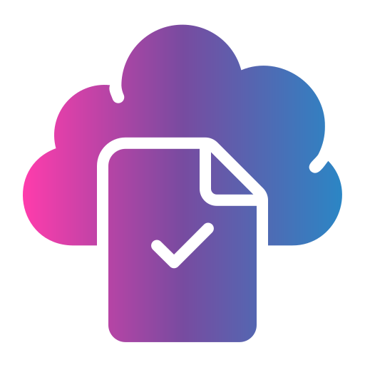 cloud-daten Generic Flat Gradient icon