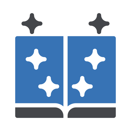 마법의 책 Generic Blue icon