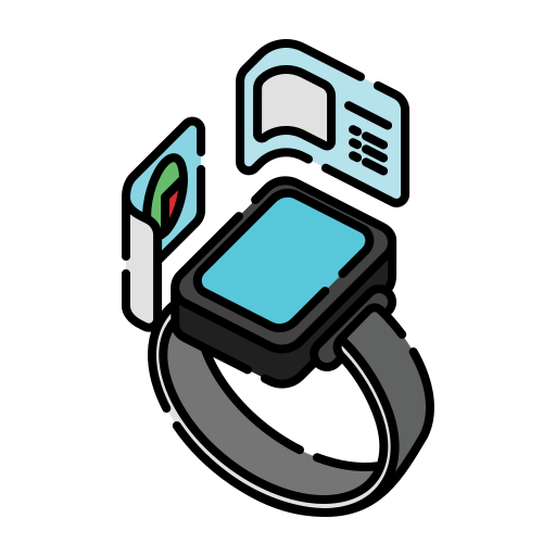 Smart watch Generic Outline Color icon