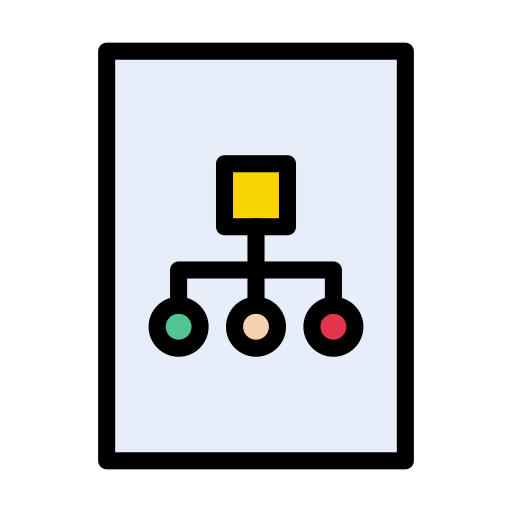 Strategic vision Vector Stall Lineal Color icon