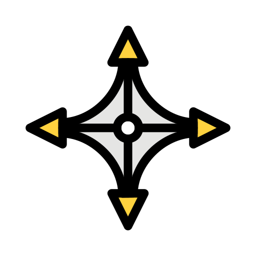 ostrze ninja Generic Outline Color ikona