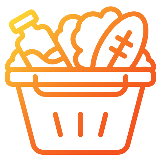 Groceries Generic Gradient icon