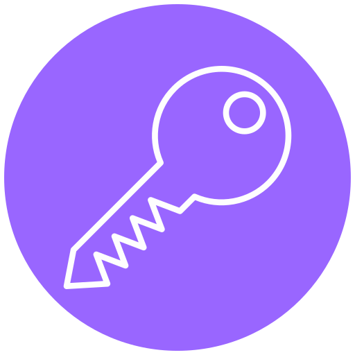 sleutel Generic Flat icoon