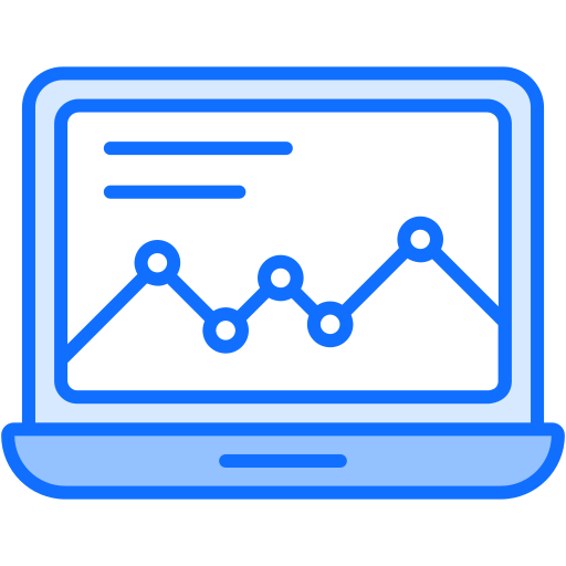 Online analytic processing Generic Blue icon