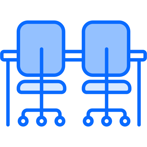 Coworking Generic Blue icon