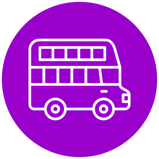 이층 버스 Generic Flat icon