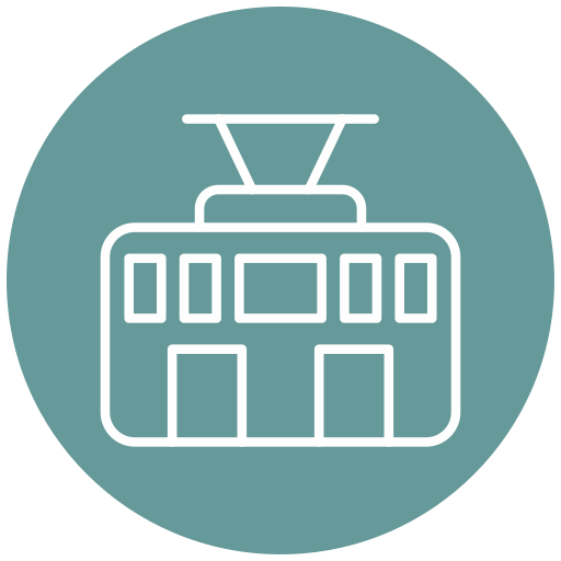 Трамвай Generic Flat иконка