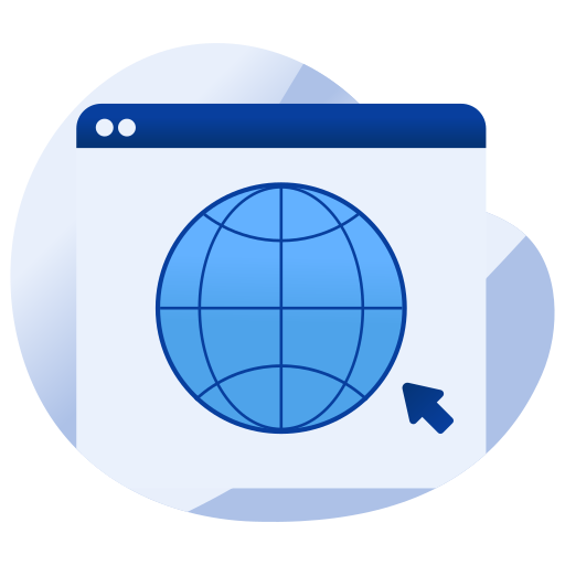 웹 브라우저 Generic Rounded Shapes icon
