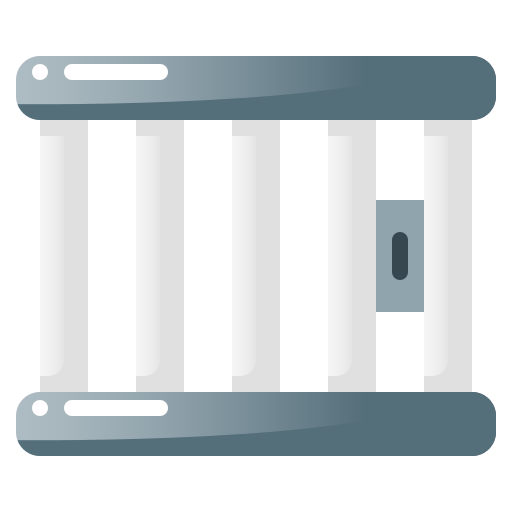 prison Generic Flat Gradient Icône