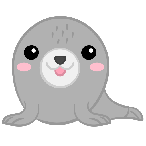 foca Generic Hand Drawn Color icono