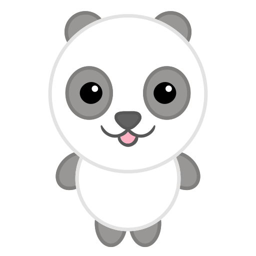 panda Generic Hand Drawn Color Icône
