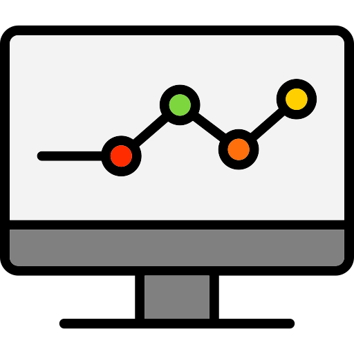 statystyki Generic Outline Color ikona