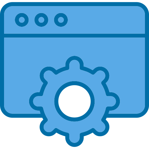 website Generic Blue icon