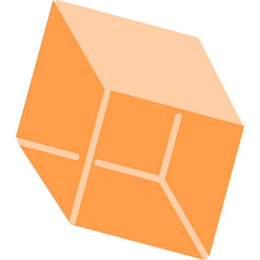 sześcian Generic Flat ikona
