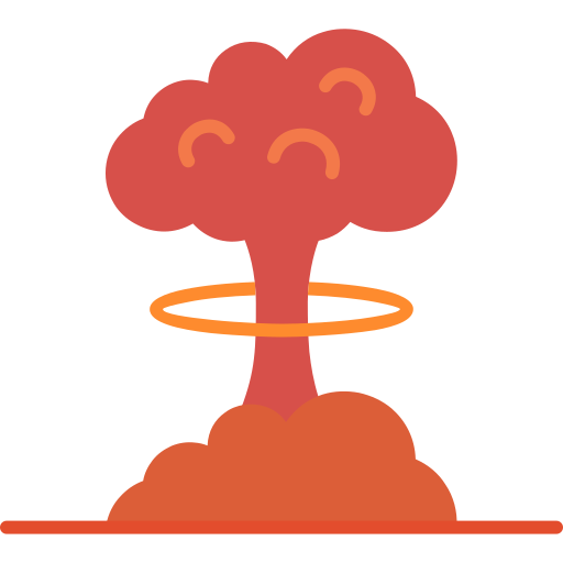 핵폭발 Generic Flat icon
