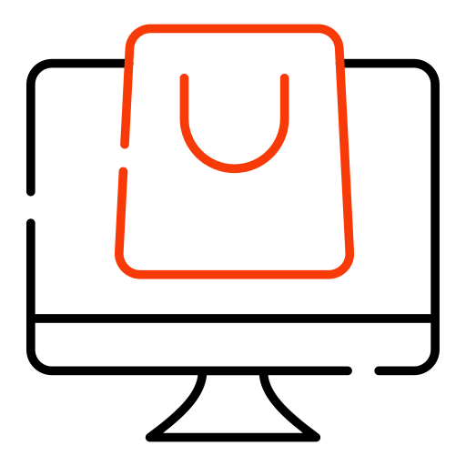 온라인 상점 Generic Outline Color icon