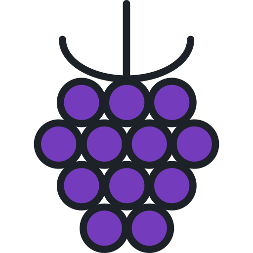 brombeere Generic Outline Color icon