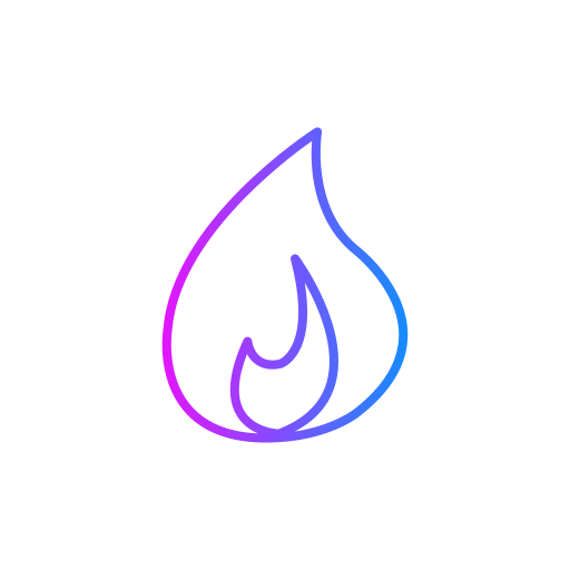 Flame Generic Gradient icon