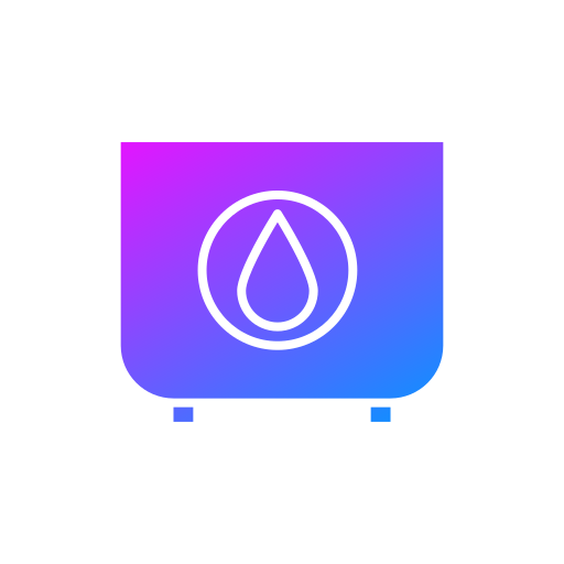 depósito de agua Generic Flat Gradient icono