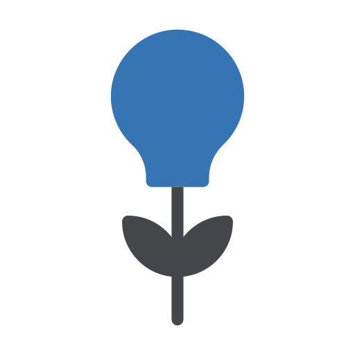 성장 Generic Blue icon