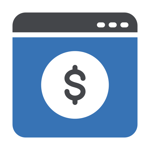 dollar-symbol Generic Blue icon