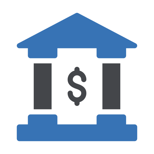 bankowość Generic Blue ikona
