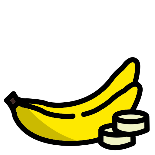 banana Generic Outline Color icona