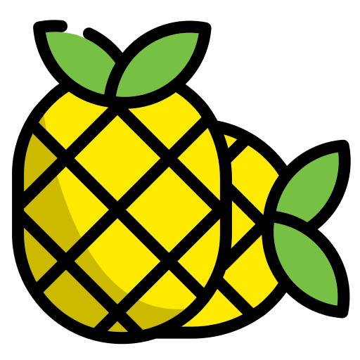 l'ananas Generic Outline Color Icône