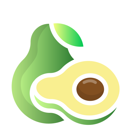 Avocado Generic Flat Gradient icon