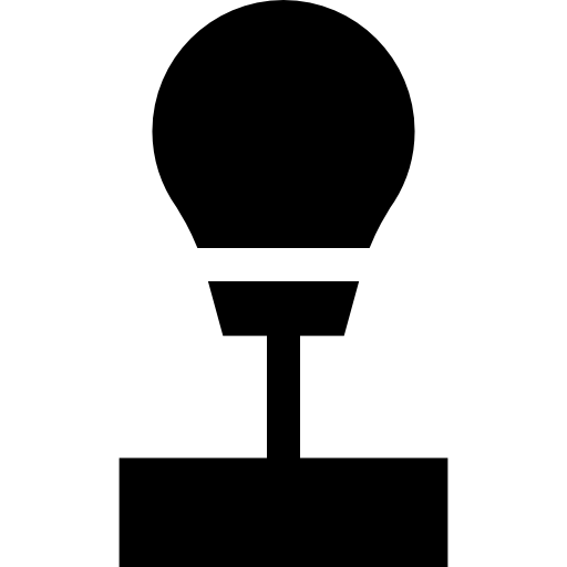 パンチングボール Basic Straight Filled icon