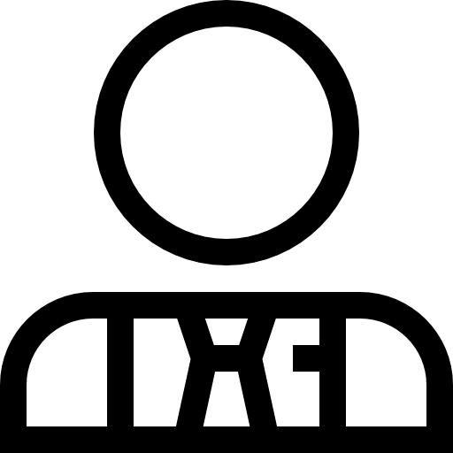 zakenman Basic Straight Lineal icoon