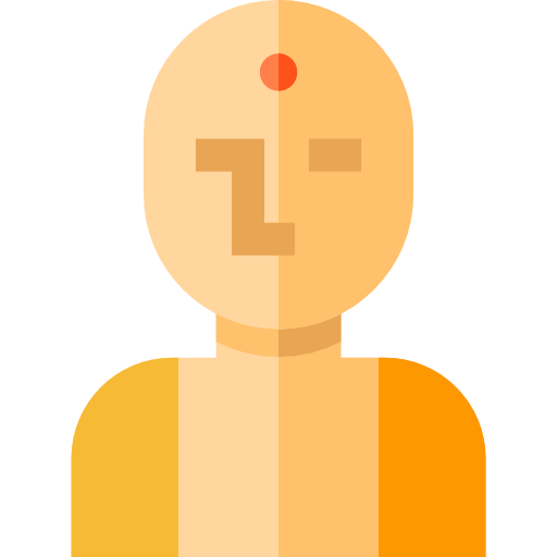 仏教徒 Basic Straight Flat icon