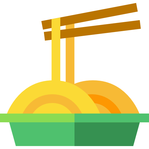 麺 Basic Straight Flat icon
