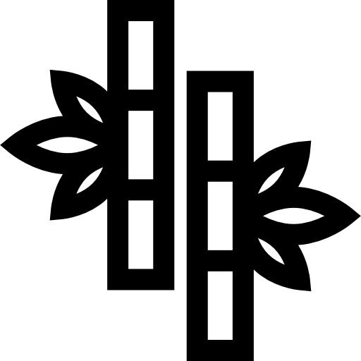 竹 Basic Straight Lineal icon