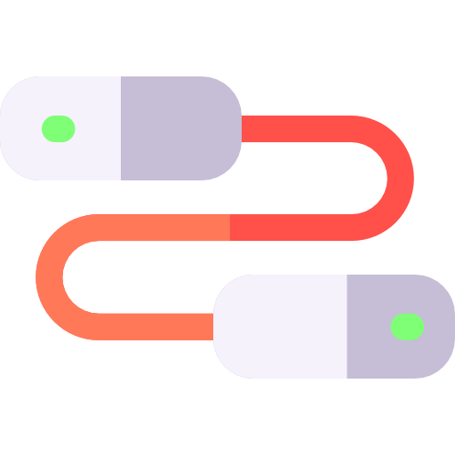 réseau Basic Rounded Flat Icône
