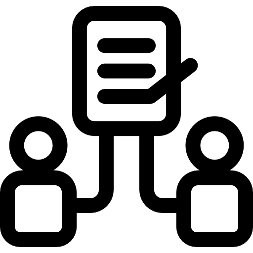 공유 Basic Rounded Lineal icon