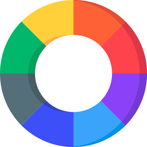 Color palette Special Flat icon